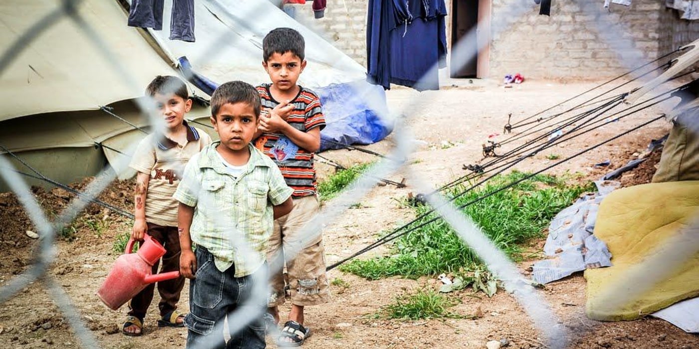 Space inside the camp has been exhausted, and so new arrivals have begun to erect temporary shelters around the edges. Many have nowhere else to go. This informal part of the camp is located on private land, outside the official camp boundaries. Photo: NRC/Christian Jepsen
