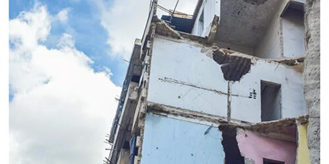 Front page of the report "'We want to know more' - A cross-border perspective - housing, land and property in Syria, lessons learned and moving forward"