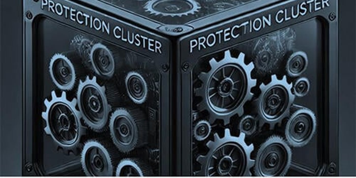 Front page of the report "NGOs as field protection cluster co-coordinators – inside the collaboration black box".