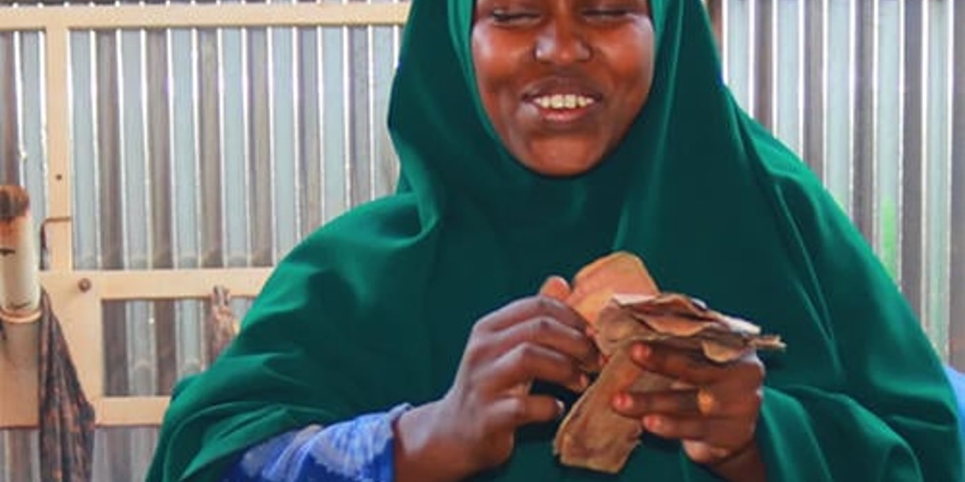 Front page of the report "Businesswomen of Baidoa".