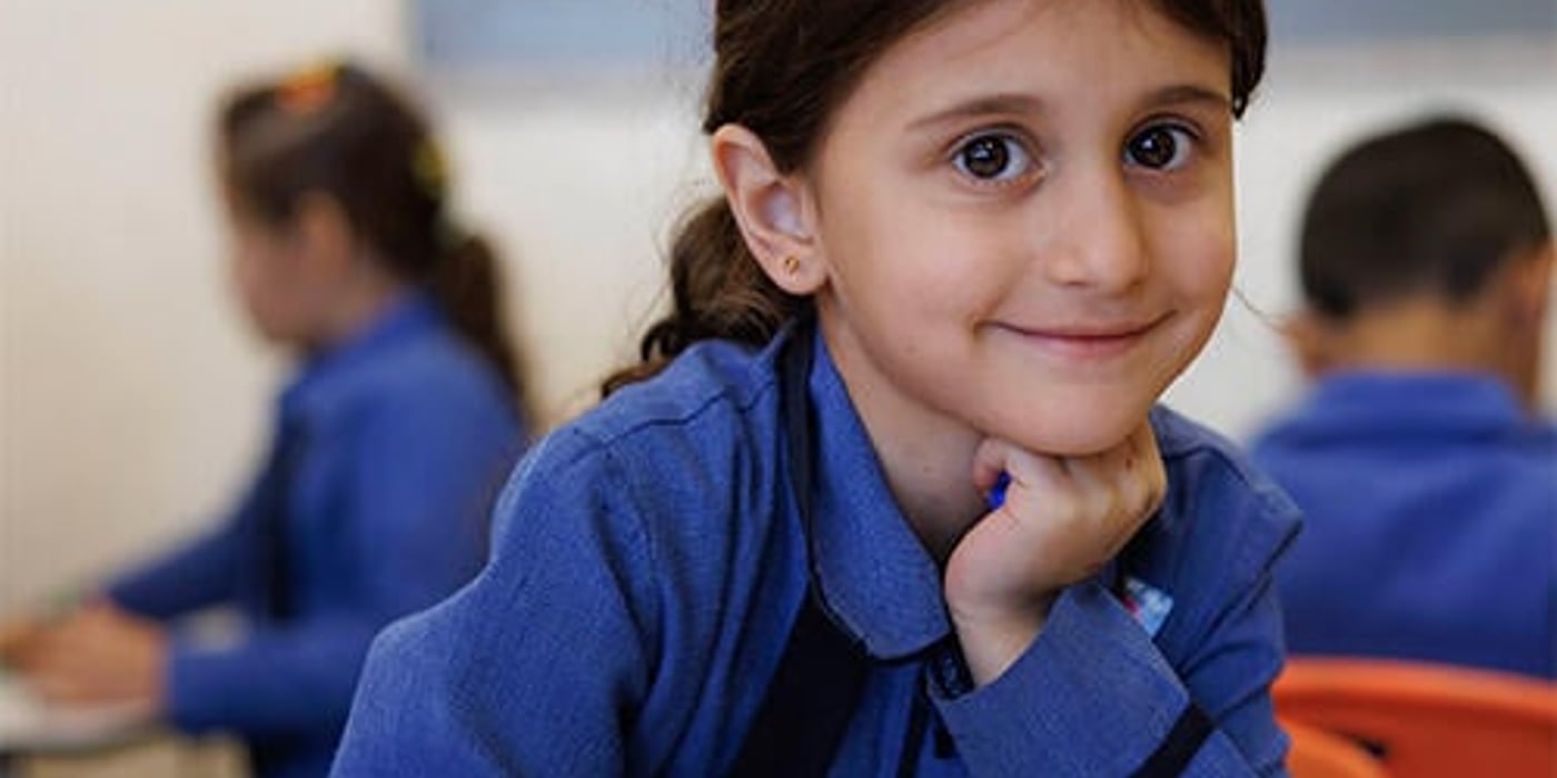 Front page of the report "Strengthening Systems for Education - The Experience of Assigning NORCAP Experts to Jordan's Ministry of Education".