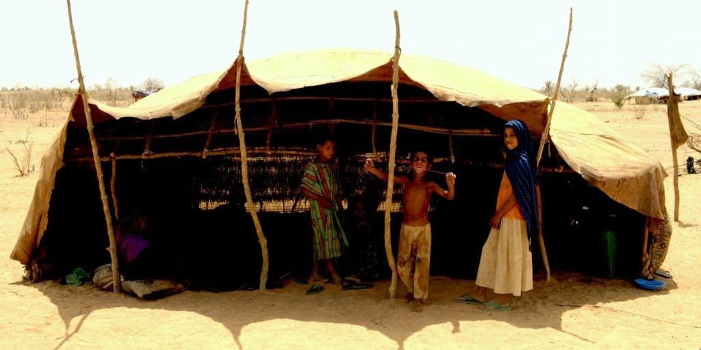 Traditional nomad's tent. Photo: NRC/Christian Jepsen