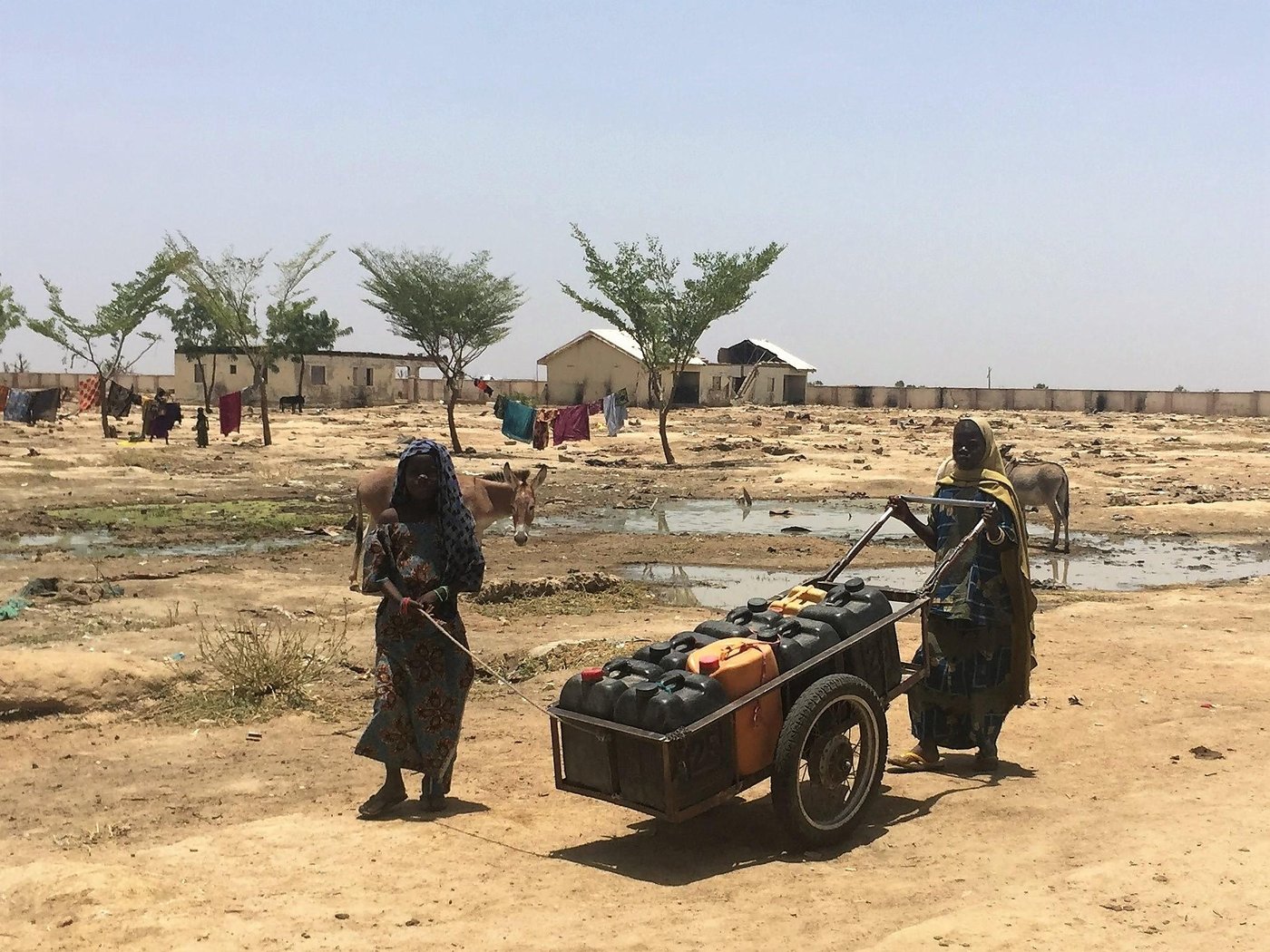 Dikwa, a town in northeastern Borno state, has become accessible again after years of insurgency activities. According to the latest UN findings, the town has transformed from being one of the breadbaskets of Borno state to an area of large food production deficit. Photo: NRC/2017