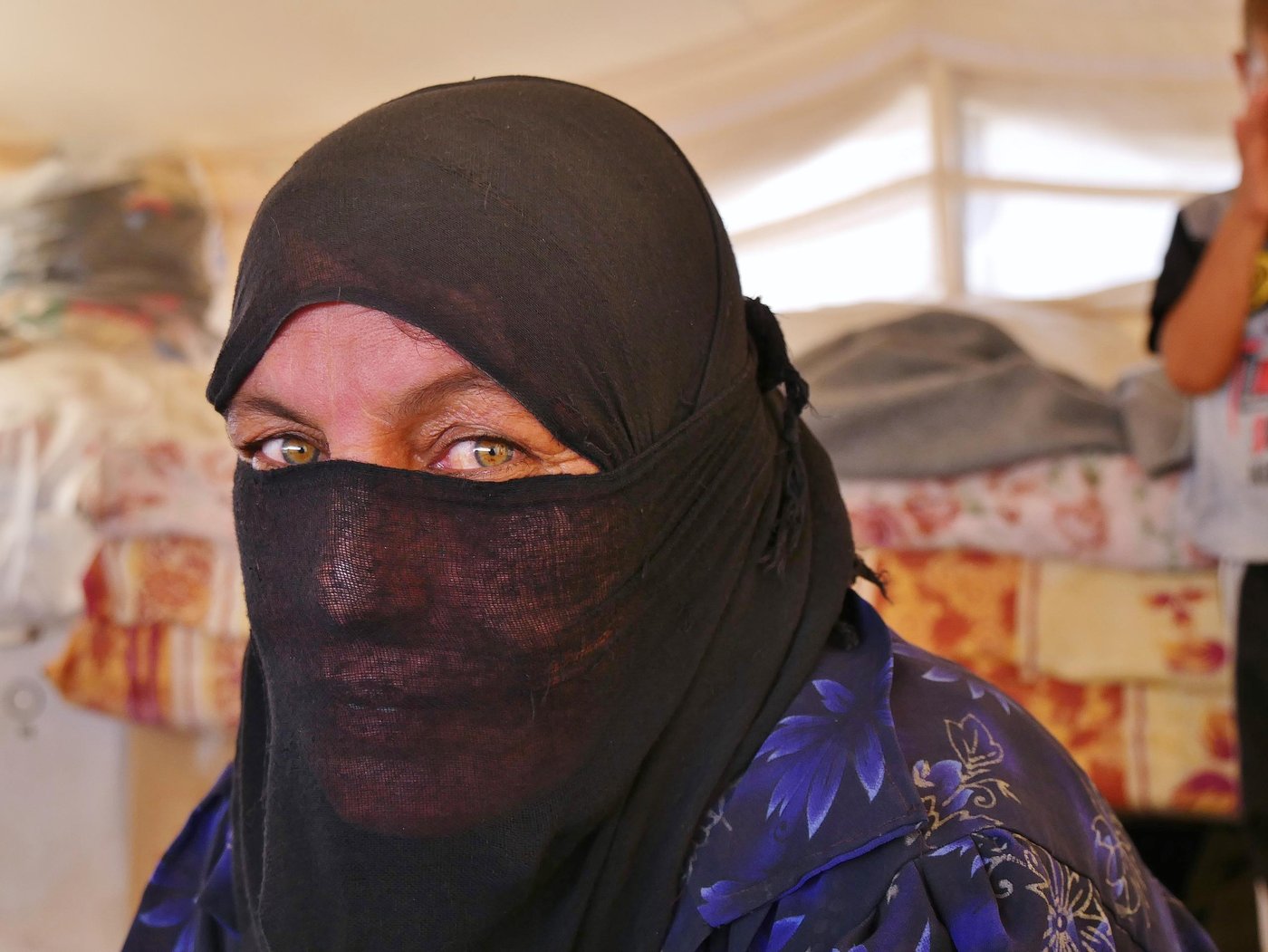 Aysha escaped from ISIS in Iraq in June and now lives in the Debaga camp for internally displaced. (Photo: NRC/Becky Bakr Abdulla)