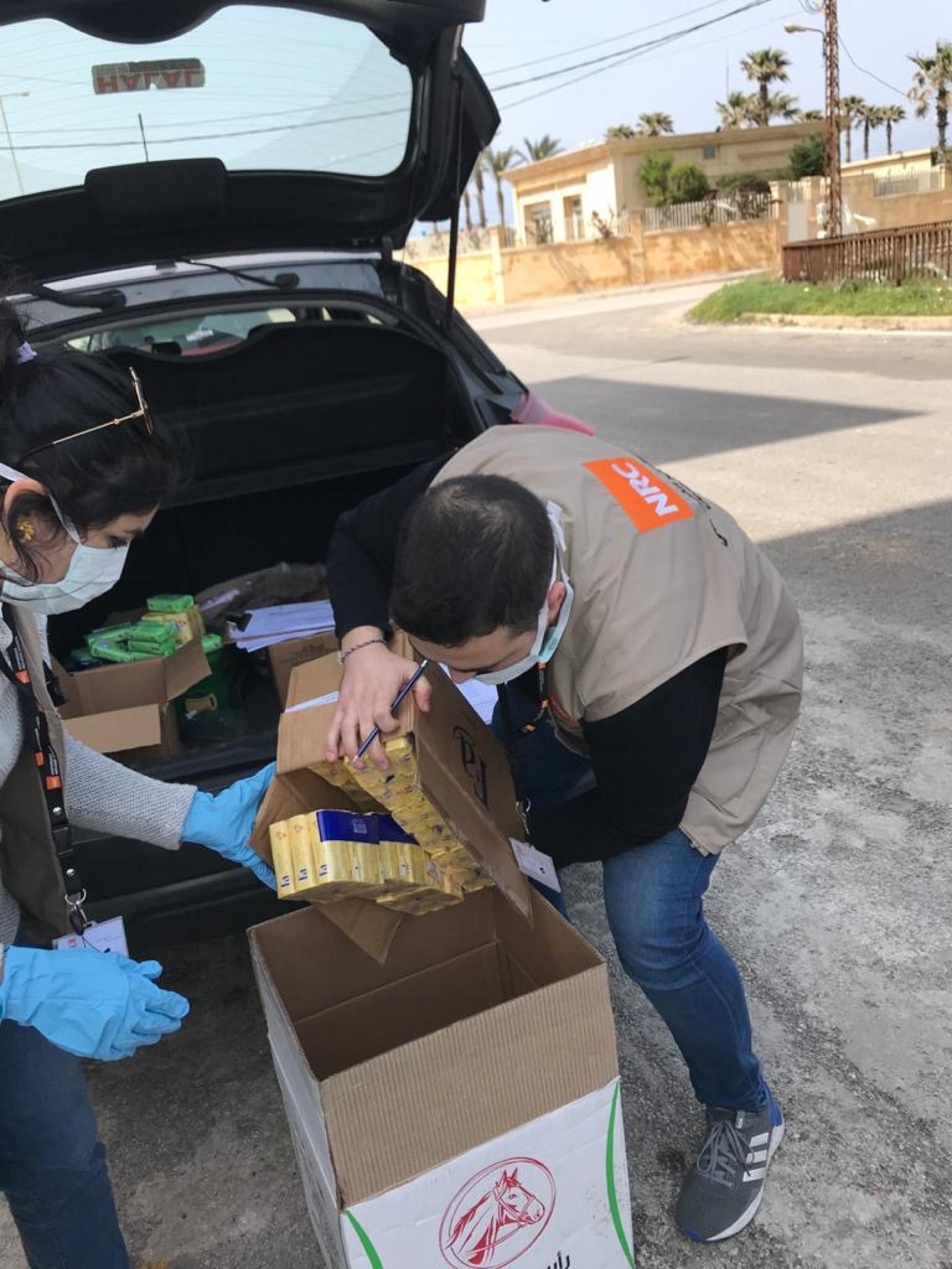 As part of NRC's prevention & protection measures to mitigate the coronavirus from spreading among refugee communities, we distributed soap to Syrian families living in collective shelters in north Lebanon, through the support of UNHCR Lebanon and under the Lebanon Protection Consortium through support from EU Civil Protection & Humanitarian Aid - ECHO.
Photo: NRC's ERU team/North Lebanon