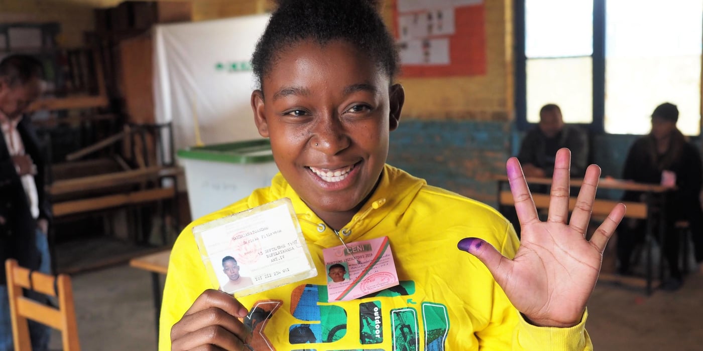 "It is my right to vote and I don't want to lose my right", says Sariaka Fitiavana Randrianatoandro.  (Photo: NORCAP/Ida Sem Fossvik)