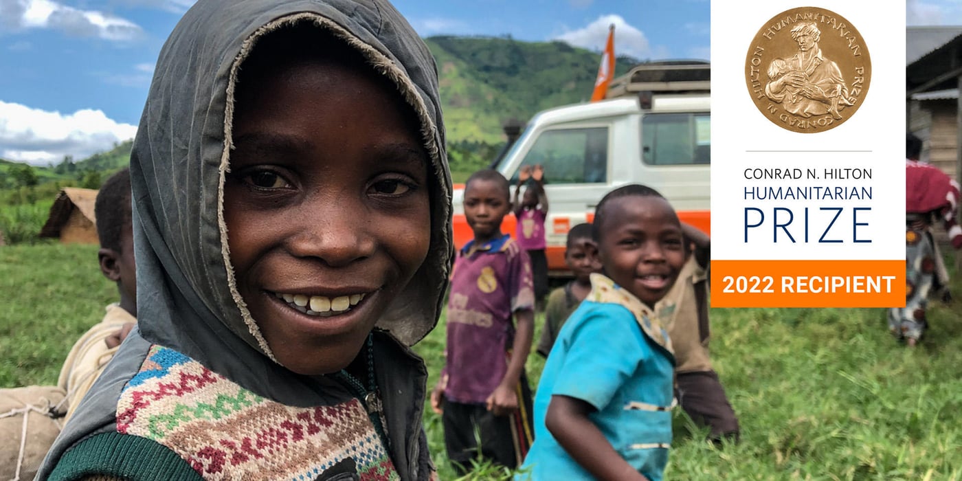 Conrad N. Hilton Humanitarian Prize 2022 Recipient