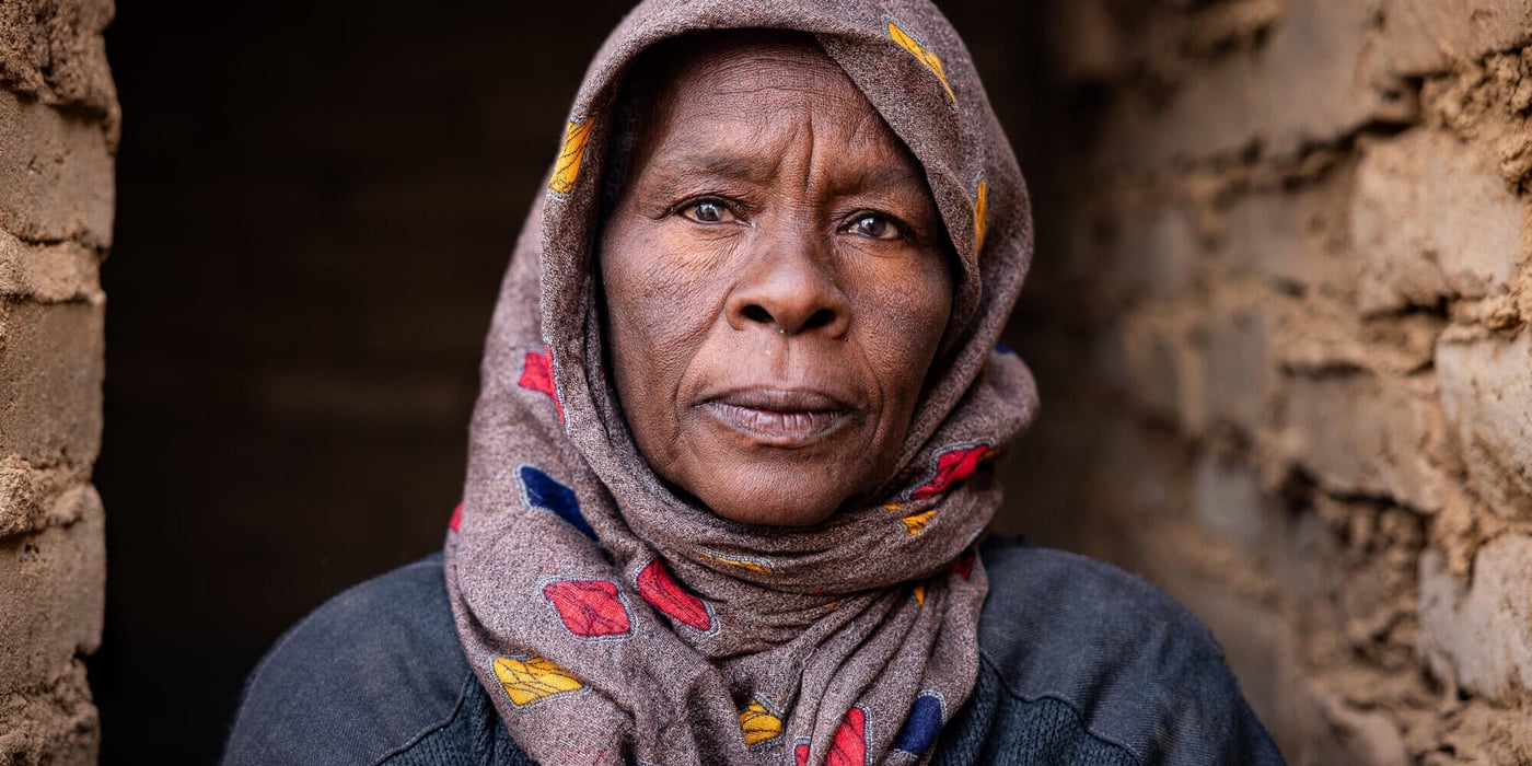 Sudanese woman i Chad.