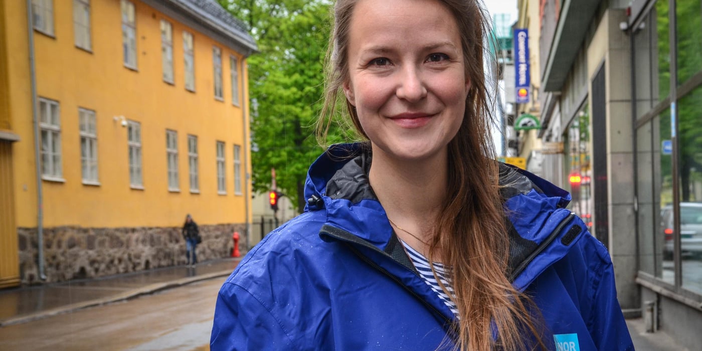 This week architect Tone Selmer-Olsen left Norway to support UN’s relief work in Nepal. Photo: Tiril Skarstein, NRC