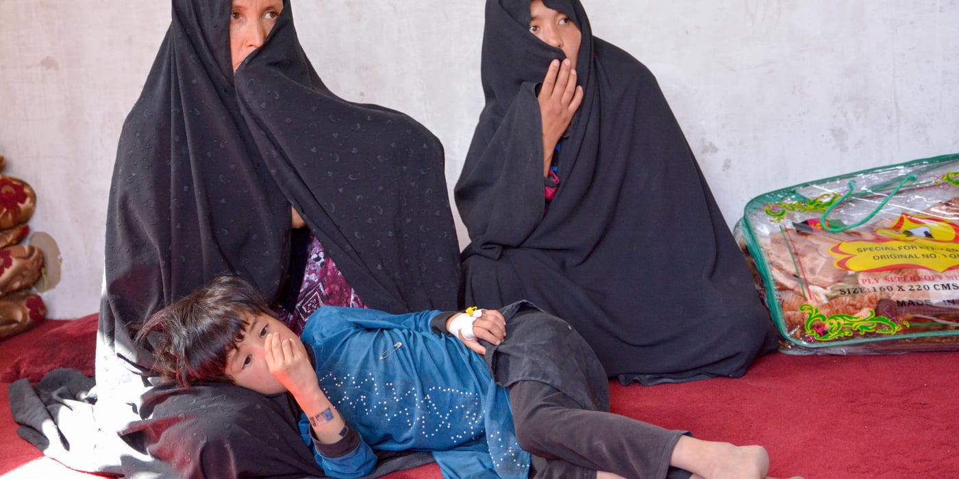 Dordana, 47, and her sister-in-law, Marzia, 28, have left with thirteen children. All male family members even the seventeen-year-old Baqir were killed during the Mirza Olang attack on August 5.
The armed militant group blocked the way while the family were fleeing from the village. The Taliban have separated the male family members and killed and took the women hostage.
Dordana, her sister in law and the children fled after three nights being hostage in their homes in Mirza Olang village.
NRC with support from ECHO have responded to the family with 28,000 AFS in order to cover the needs in terms of Shelter, fuel, electricity, health, and transportation.
Photo: NRC/Enayatullah Azad