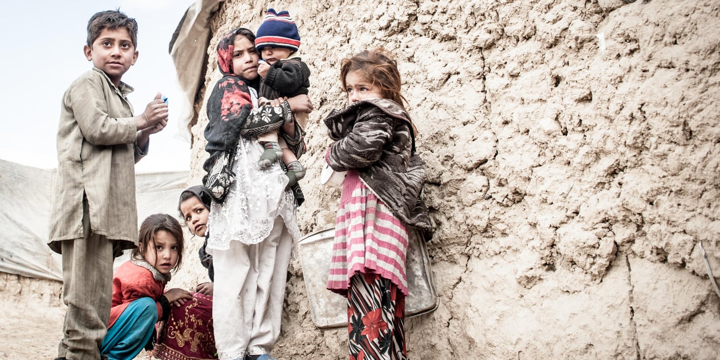 IDP settlement in Kabul. NRC is currently not working in this settlement (November 2013). Photo credit: NRC/Christian Jepsen November 2013