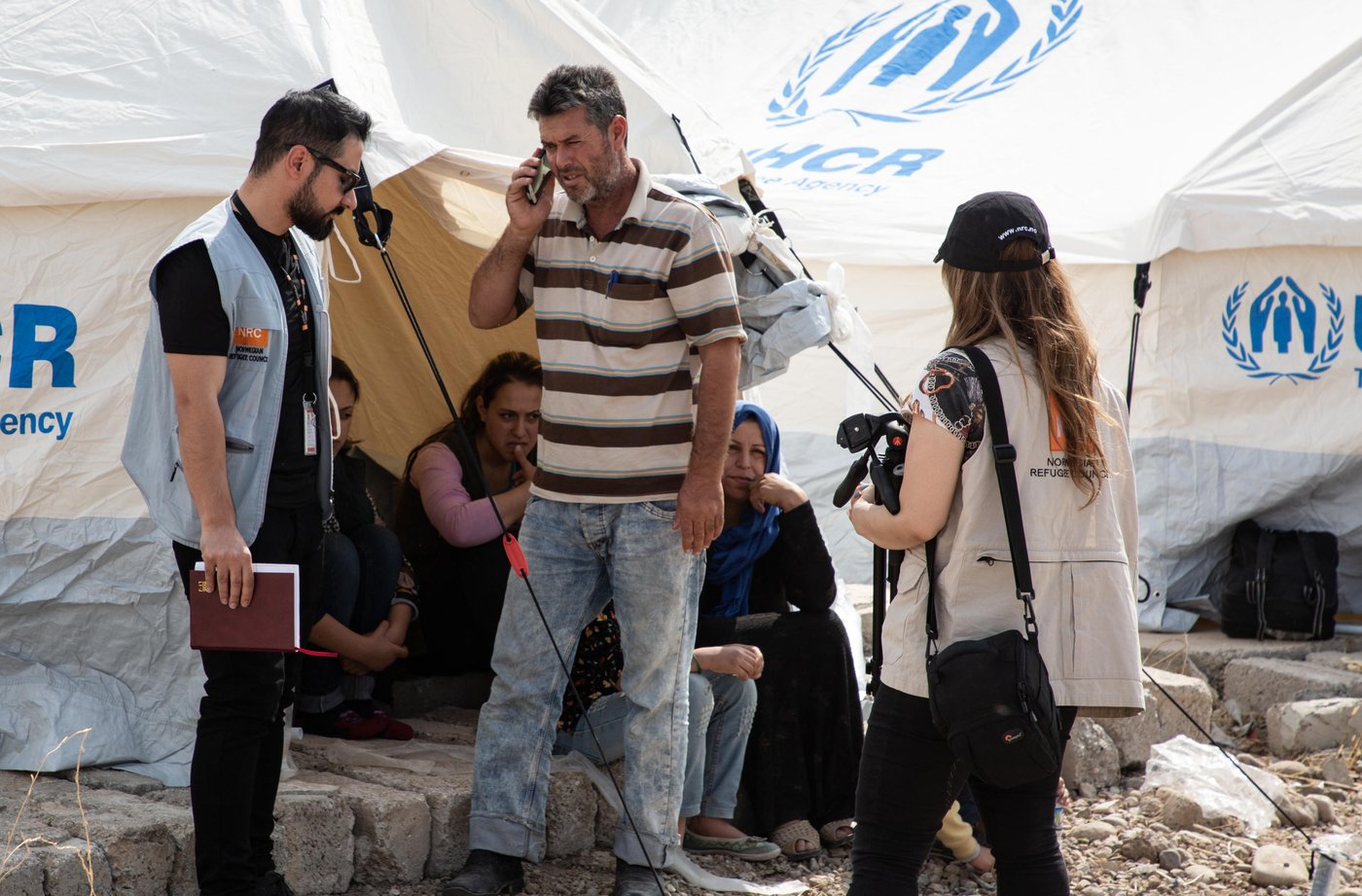Most of the Syrian refugees arriving in Bardarsh camp are children de facto put out of school because of the war.
NRC education specialists are assessing education needs in the camp to be able to start emergency education response in the coming weeks.