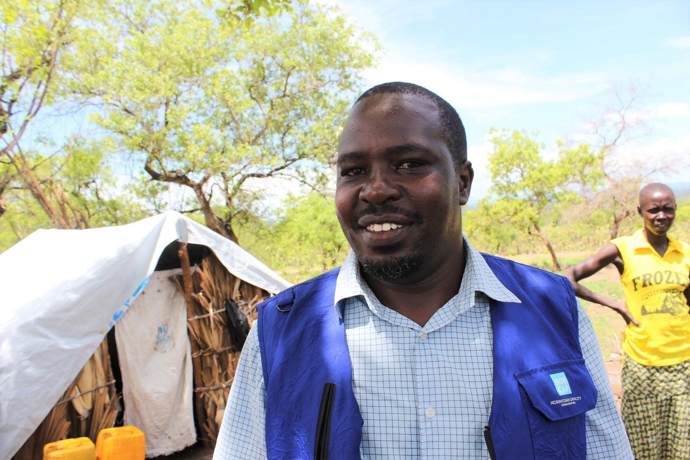 Stephen Njoroge is a CashCap expert, supporting Action Contre la Faim in Uganda to implement cash programmes for refugees in Imvepi, Yumbe and Bidibidi settlements. (Photo: NRC/Nashon Tado)