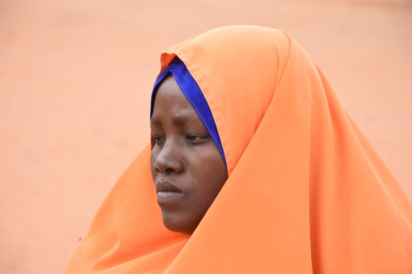 Fadumo Abdula contemplates what life was like back in Somalia, where she longed for her children to be able to sleep in peace.