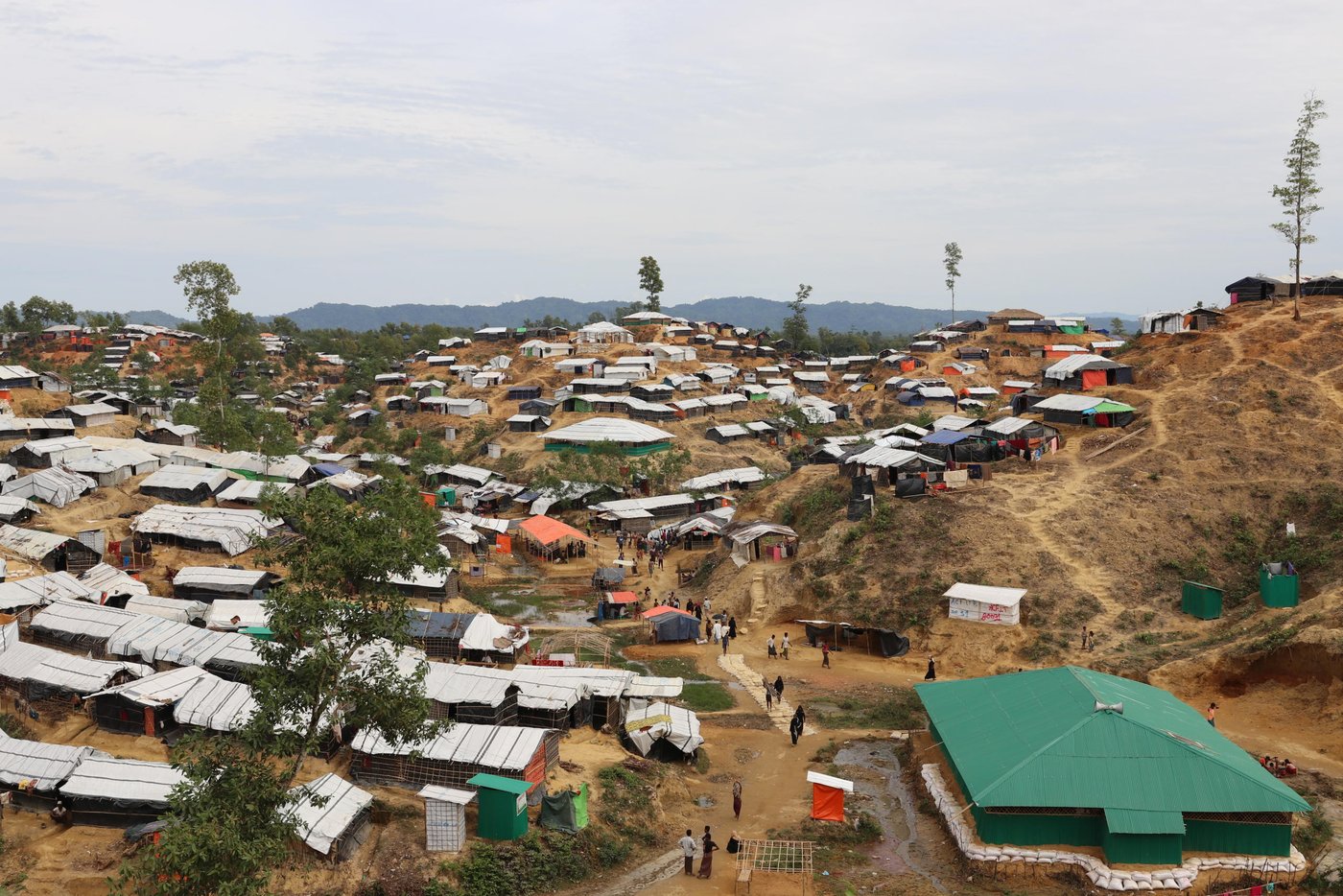 The Rohingya refugee camp, Kutupalong, is one of the world's most densely populated refugee camps. (Photo: Ingrid Prestetun/NRC)