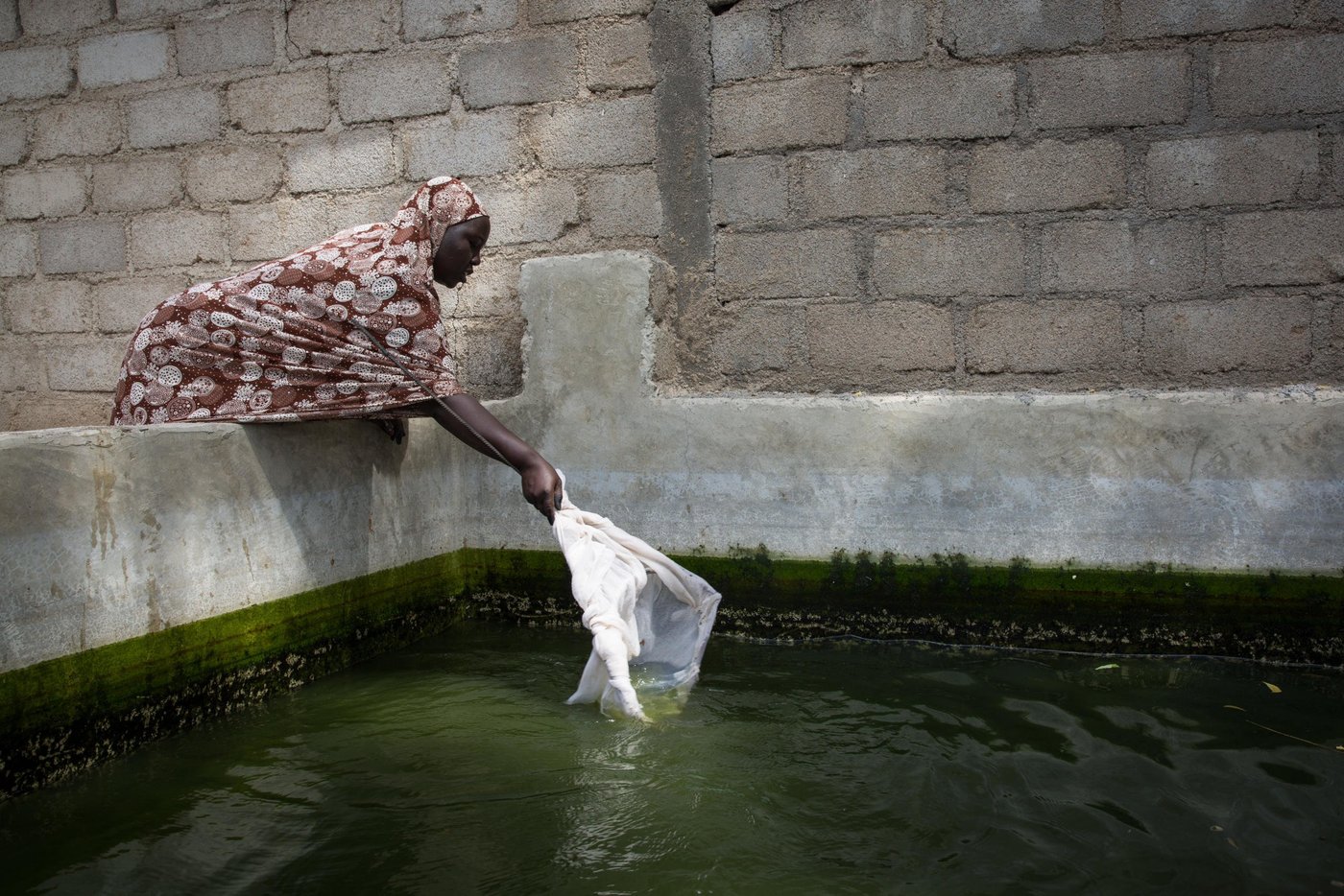 The night Boko Haram attacked Halima’s village, her husband disappeared in the chaos and she had to flee alone with her four young children. Five years have passed and she has still not heard from him. She fears he was killed that night. 

Halima, 32, is not the only one that has been forced to flee her home because of attacks from armed groups in the border areas between Cameroon and Nigeria. The Boko Haram conflict in Nigeria has led to significant protracted displacements in Cameroon’s Far North region, ranking Cameroon as the second most affected country (after Nigeria) in the Lake Chad Basin region. 64% of all humanitarian needs in the country, affecting approximately 2.1 million people, are concentrated in the Far North region. This includes 227,581 internally displaced persons (IDPs), 92,238 returnees (former IDPs), 96,727 Nigerian refugees, 406,700 host community members and more than one million other vulnerable people (Humanitarian Response Plan - HRP 2018). As more and more attacks are now also happening inside of Cameroon, it is leading to more insecurity and secondary displacements. For aid agencies, access is also increasingly difficult. 

“After I fled my home, we stayed in Kourgui for two months hoping that life would be better there, but it was not easy at all, so I decided to come here to Mora".

Mora is a little bit further from the border and feels a bit safer. Halima now rents a small house in a compound with another family, trying to make a new life after having lost all she once owned. Back home she had a sewing machine that gave her a steady income. Without her machine or her husband’s help, she has struggled to make ends meet. Now, with the support from NRC, her situation has turned for the better.

Halima is part of a group of women that are selected for a fish farming project that NRC supports as part of our Food Security activities. A local entrepeneur, Boucar Adji, had set up a fish farming cooperative and NRC decided to provide financial support to this great initiative. The entrepreneur used the funds to expand the fish activities and intentionally hired displaced women to work with him at the cooperative.  The women receive 15,000 francs every month from the cooperative for the work they do on the fish farm. Every morning for the past three months, Halima and the other members of the association meet to feed the fish and clean the premises.

In addition, NRC has provided financial assistance directly to the women to help them start up a small business. With the first of three cash instalments, Halima chose to buy peanuts that she now roasts and sells. The income from this and the work at the fish farm has made it possible for her to pay the school fee for two of her four children. It also generates a welcome addition of fish into their diet. 

"If today my small family manages to eat fresh fish, it is thanks to the fish farming done by the association," Halima ends.  

Photo: Ingebjørg Kårstad/NRC