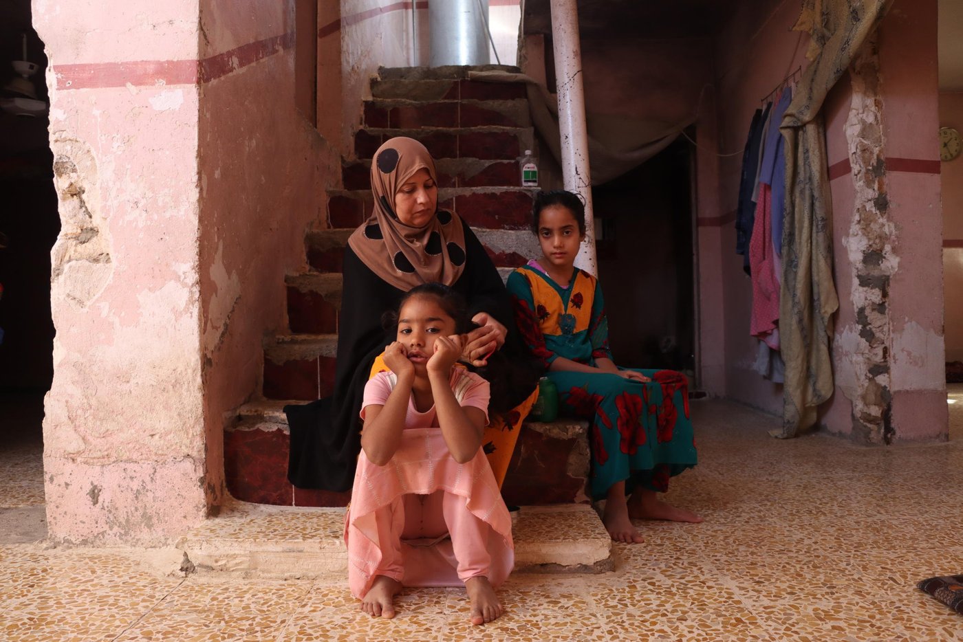 "I was happy because I have my family with me. My dream was to finish my school but due to our bad economic situation I couldn't finish my school." (Dijla)