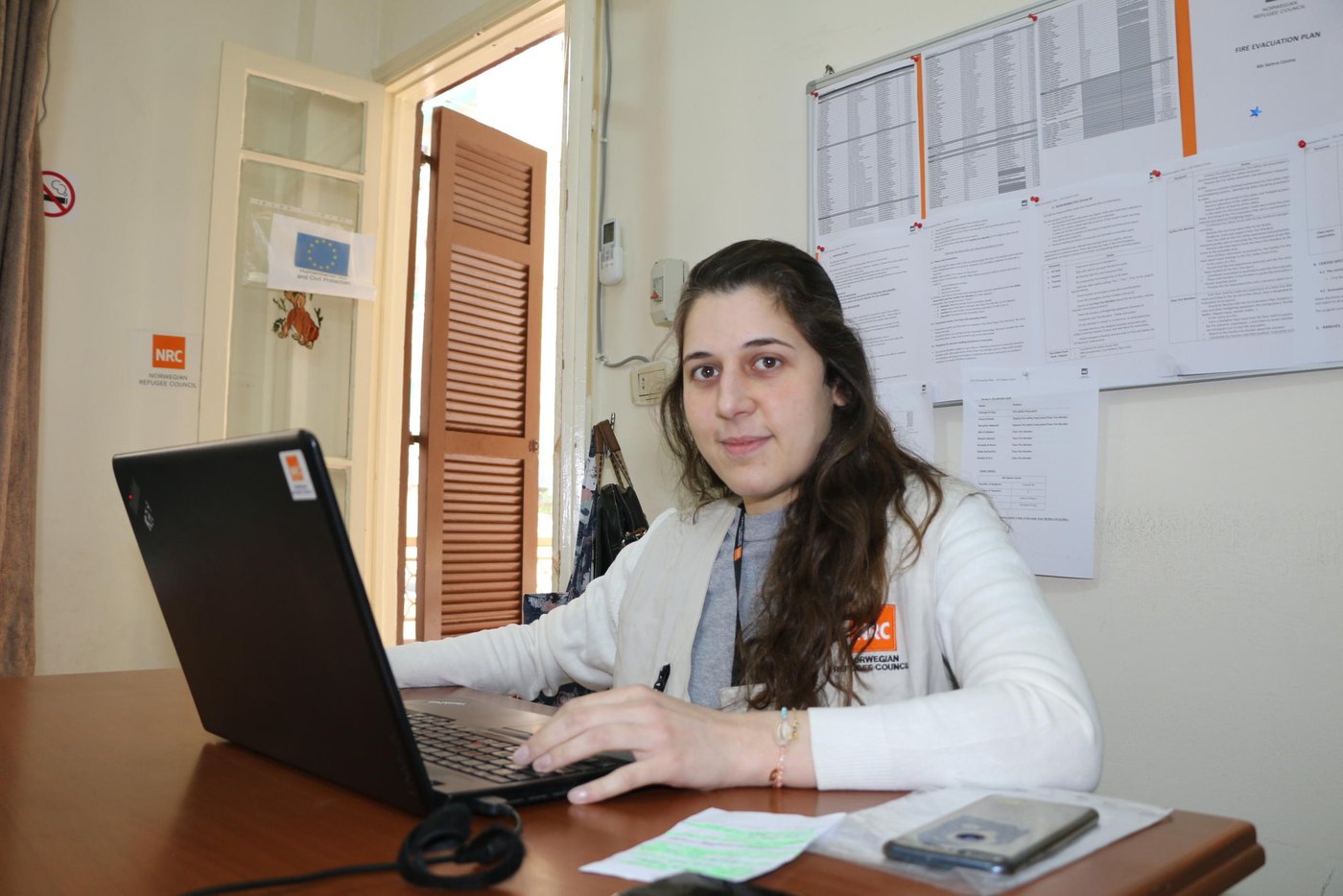“To meet the needs of Mohammad and 1,200 other children enrolled at NRC learning centres in Lebanon we are now implementing remote learning using communication platforms such as WhatsApp, combined with follow-up phone calls to provide guidance and support,” says Rayan El Baf, one of NRC’s child protection technical officers in north Lebanon. Photo: NRC