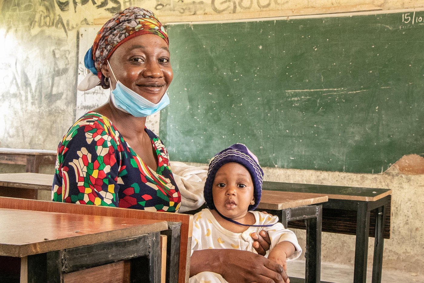 Displaced by conflict in 2014, Sidamari had to flee from her home in Hong to Cameroon. She and her two children at the time were forced to stay in the bushes for many nights with only 200 naira at her disposal. 

"I used to teach in a private school then, and things were okay for us. They (Opposition Armed Groups) came in the morning on that day and the only thing we could do was run."

It was so bad she could not feed her then 5 months old child. It was just her and her two year old child at the time that had to flee.

Now, she is back to Mubi where there is relative calm with her family and is one of our Education Facilitators.

"I am happy doing this job especially when i know that the children understand what i am teaching them"

She's glad to be a part of the NRC family.

Photo: Samuel Jegede/NRC