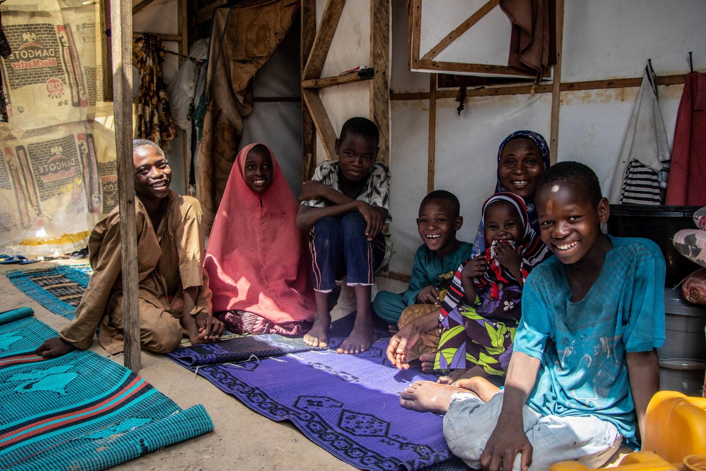 Zara and her children now have better shelter to stay in. Years ago, they could only stay in a makeshift shelter made from clothing and sticks. They were exposed to the extremities of the weather.

Photo: Samuel Jegede/NRC