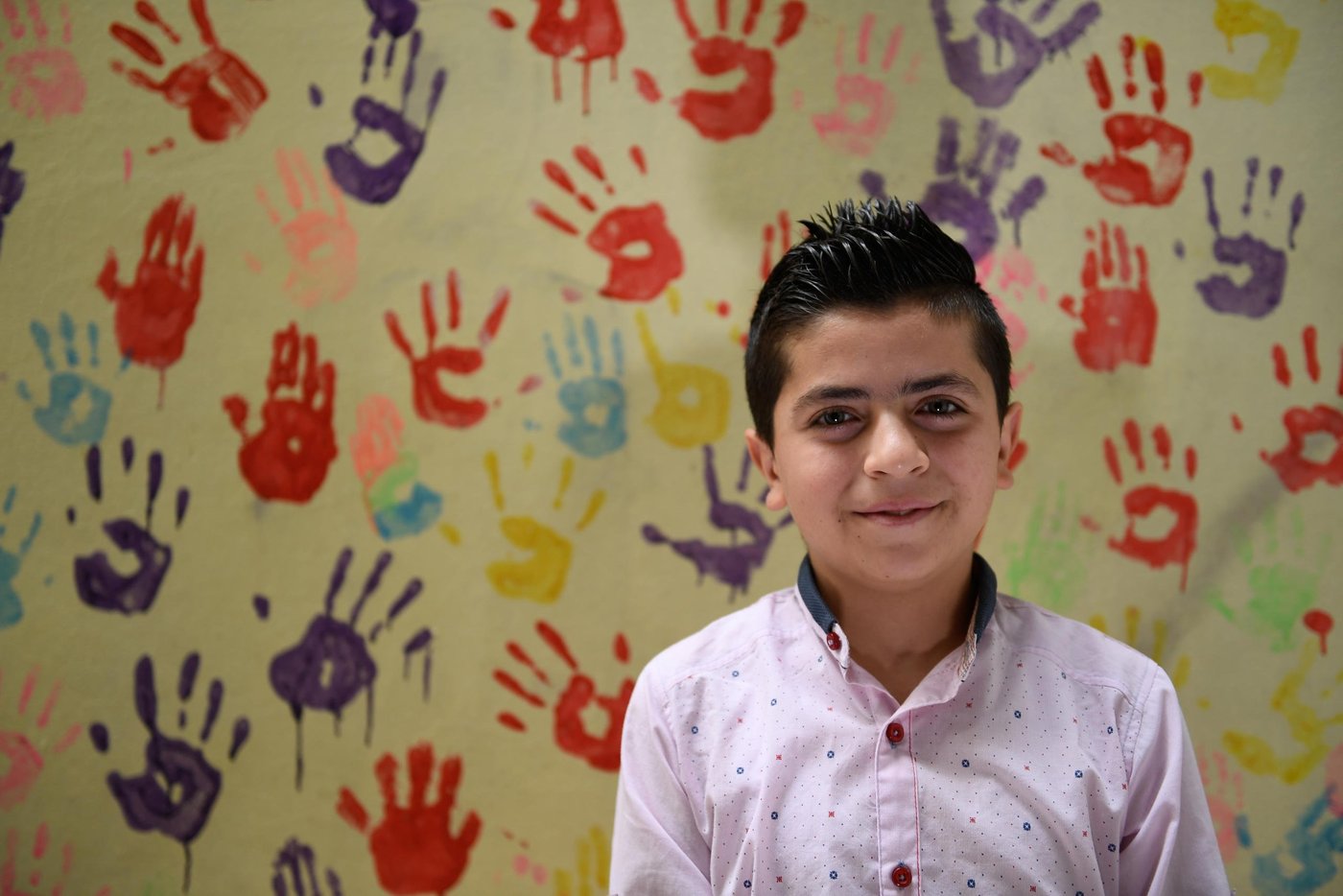 Bashar, internally displaced in Damascus.