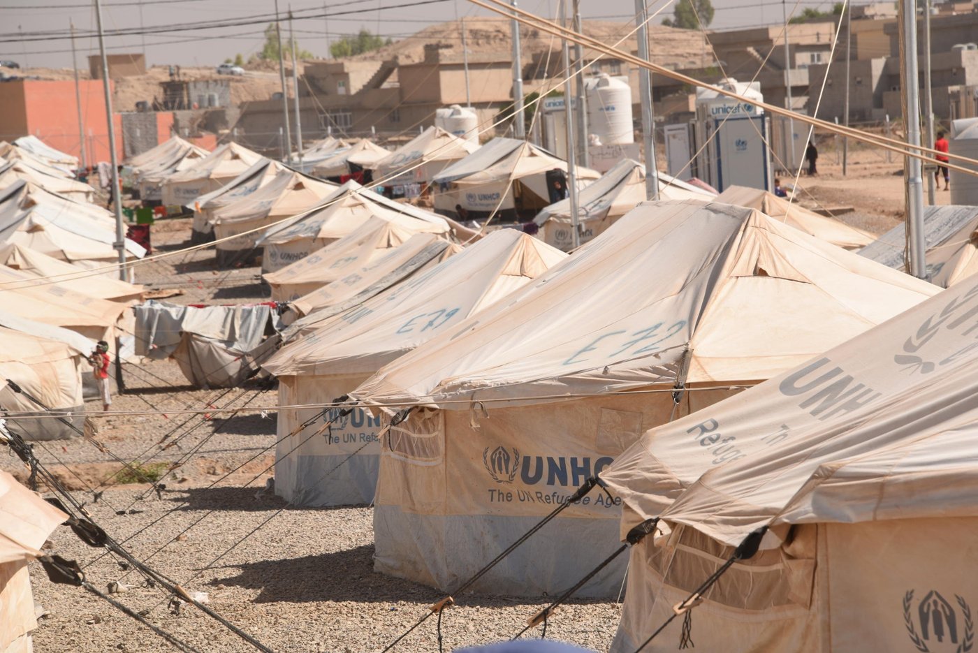 Debaga Camp in Iraq (Photo: Elias Abu Ata/NRC)