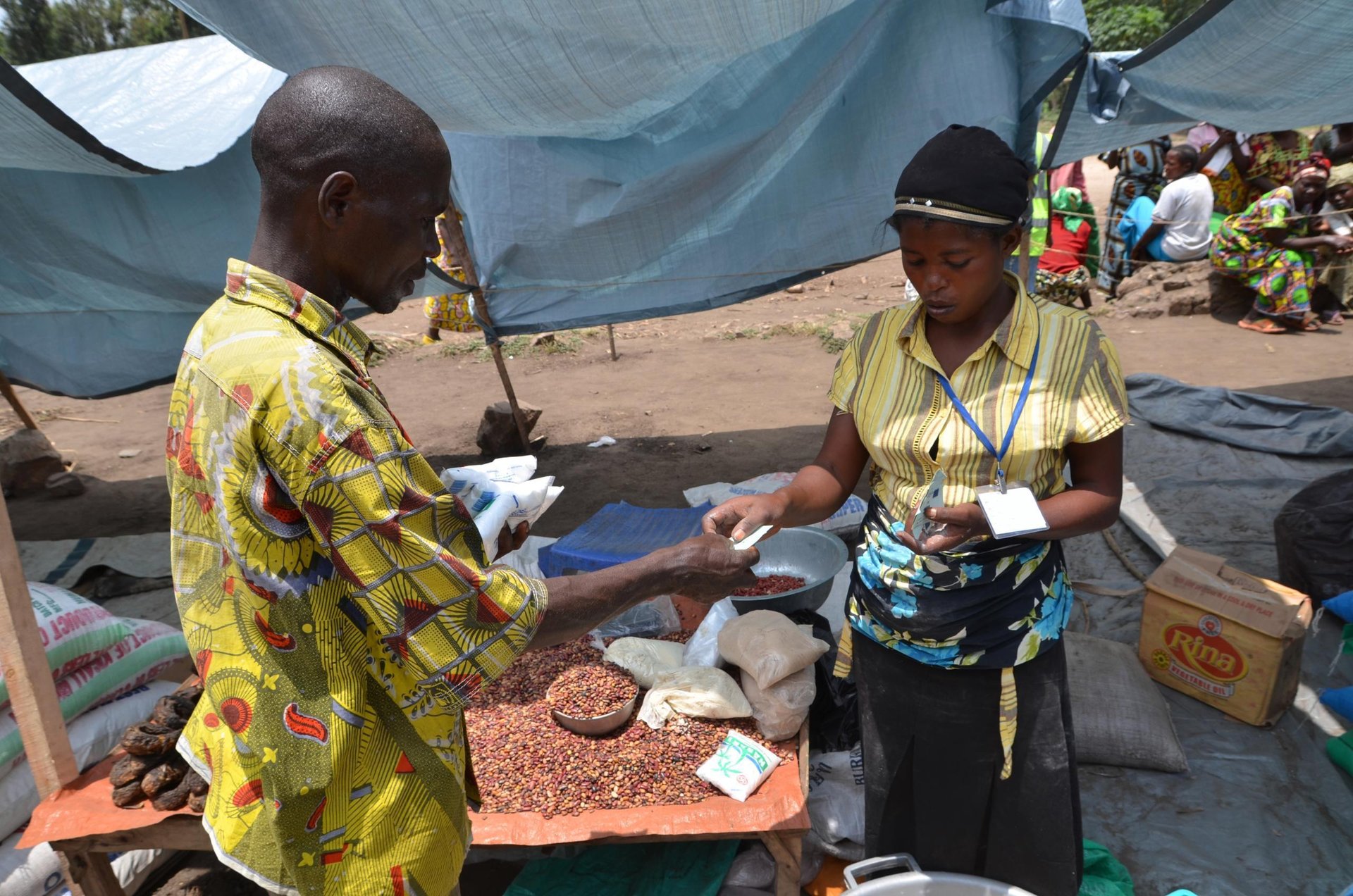 NRCs Head of board Idar Kreutzer visiting DRC with SG Elisabeth Rasmusson, 2012.
Photo: Erik Abild/NRC