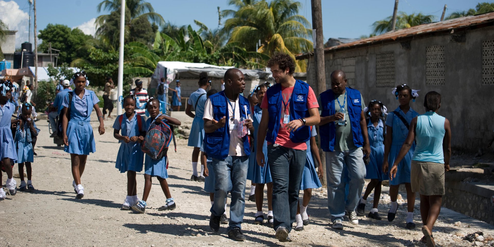 NORCAP civil engineer, Raúl Saenz de Inestrillas, deployed to IOM in Haiti.
He was responsible for operations related to housing, community infrastructure and water, sanitation and hygiene and to coordinate with national counterparts and national and international partners on technical matters (Photo: Akiko Nabeshima).