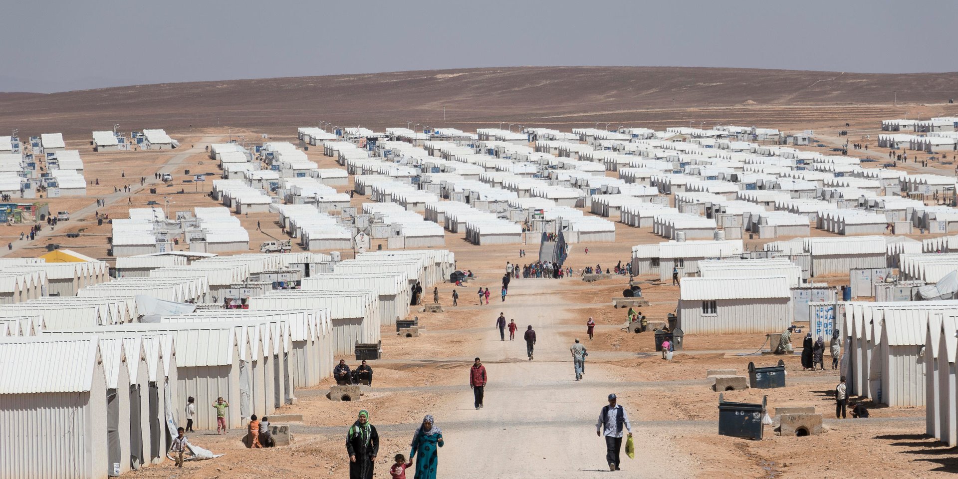 Azraq Refugee camp, Jordan: March, 2015, . Photo: NRC / Christopher Herwig