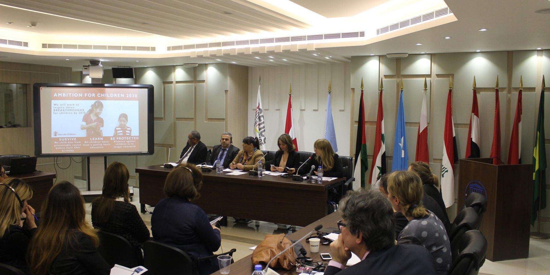 A seminar focused on the obligations of signatory and non-signatory states to the convention on the rights of refugees.
Photo: NRC/Rayane Abou Jaoude