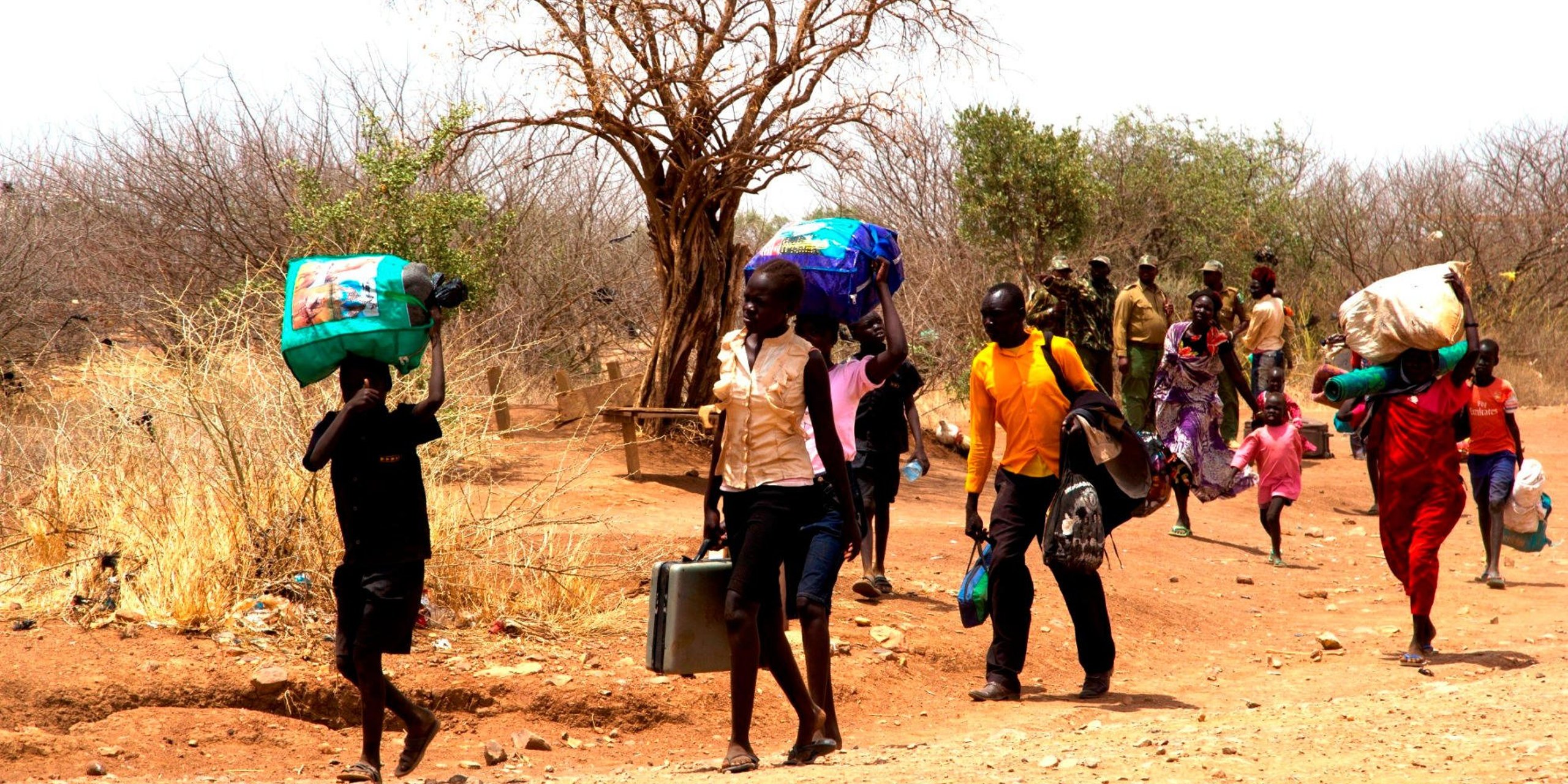 More families arriving at Nadapal border point as violence persists across many parts of South Sudan following a political dispute between South Sudan President Salva Kiir Mayardit and his former deputy, Riek Machar. (Photo: NRC/Ingrid Prestetun)