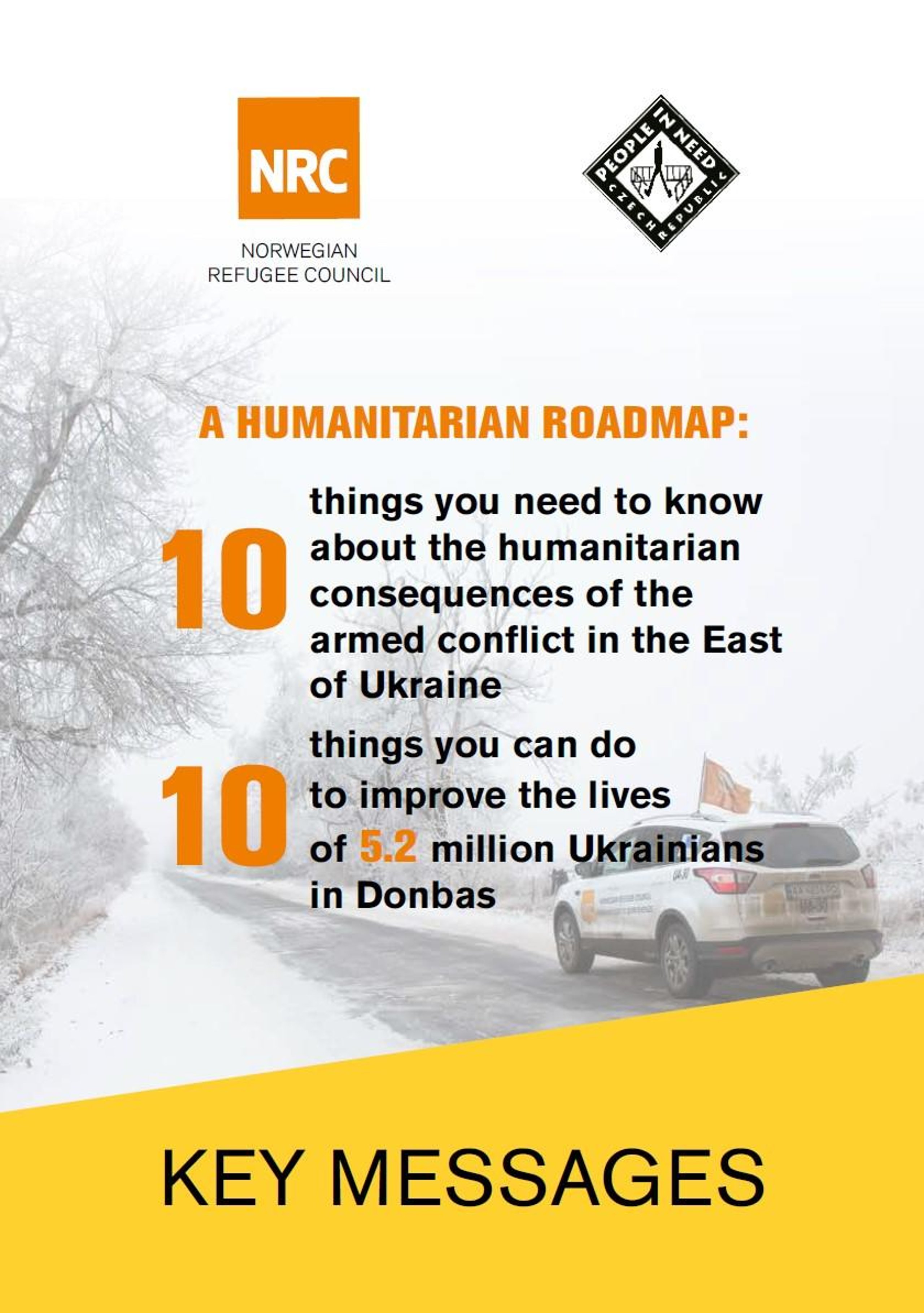 Ukraine: a humanitarian roadmap - key messages | NRC
