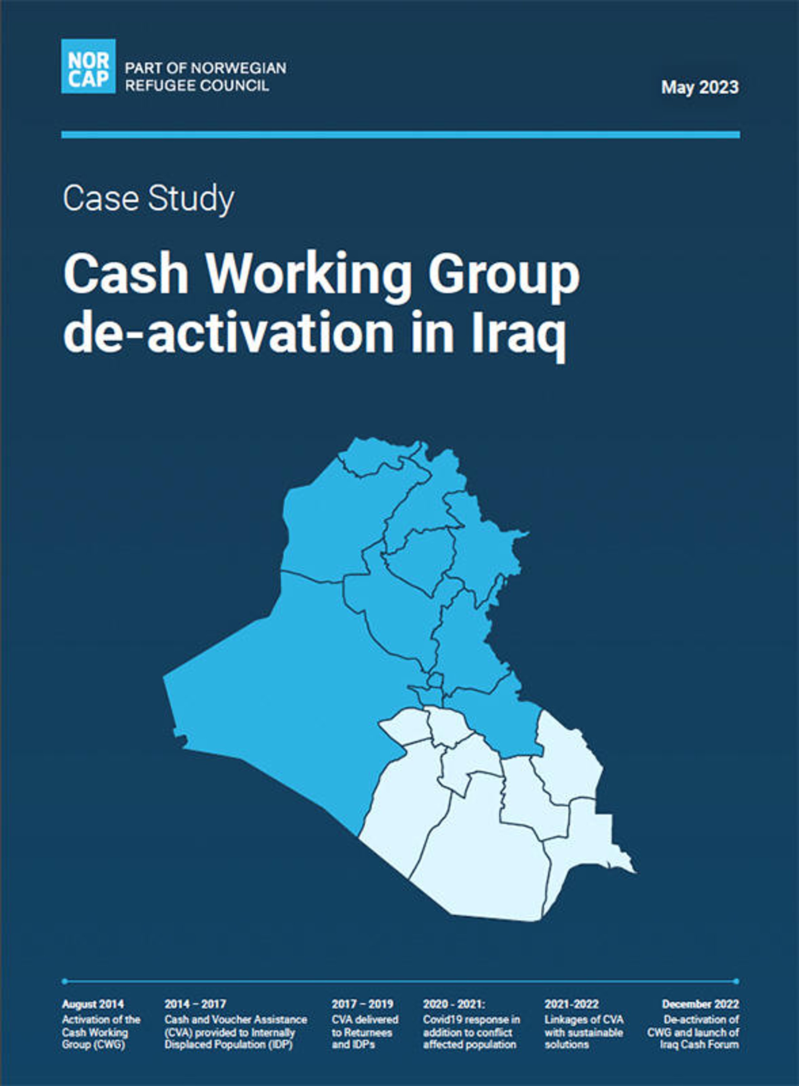 Cash Working Group de-activation in Iraq | NRC
