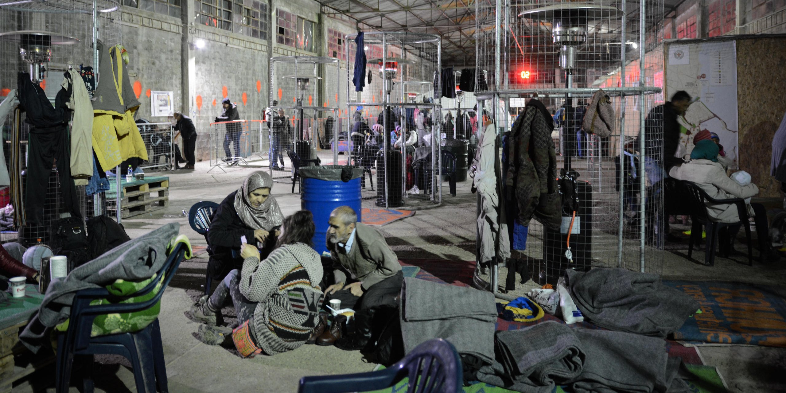 Tabakika registration centre at Chios island, Greece. Photo: Tiril Skarstein, NRC