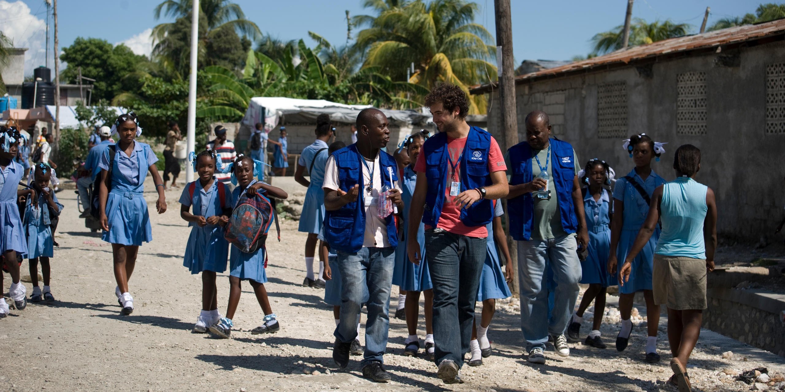 NORCAP civil engineer, Raúl Saenz de Inestrillas, deployed to IOM in Haiti.
He was responsible for operations related to housing, community infrastructure and water, sanitation and hygiene and to coordinate with national counterparts and national and international partners on technical matters (Photo: Akiko Nabeshima).