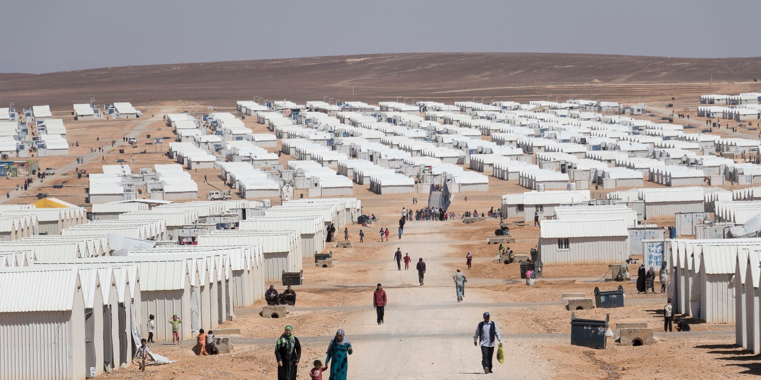 Azraq Refugee camp, Jordan: March, 2015, . Photo: NRC / Christopher Herwig
