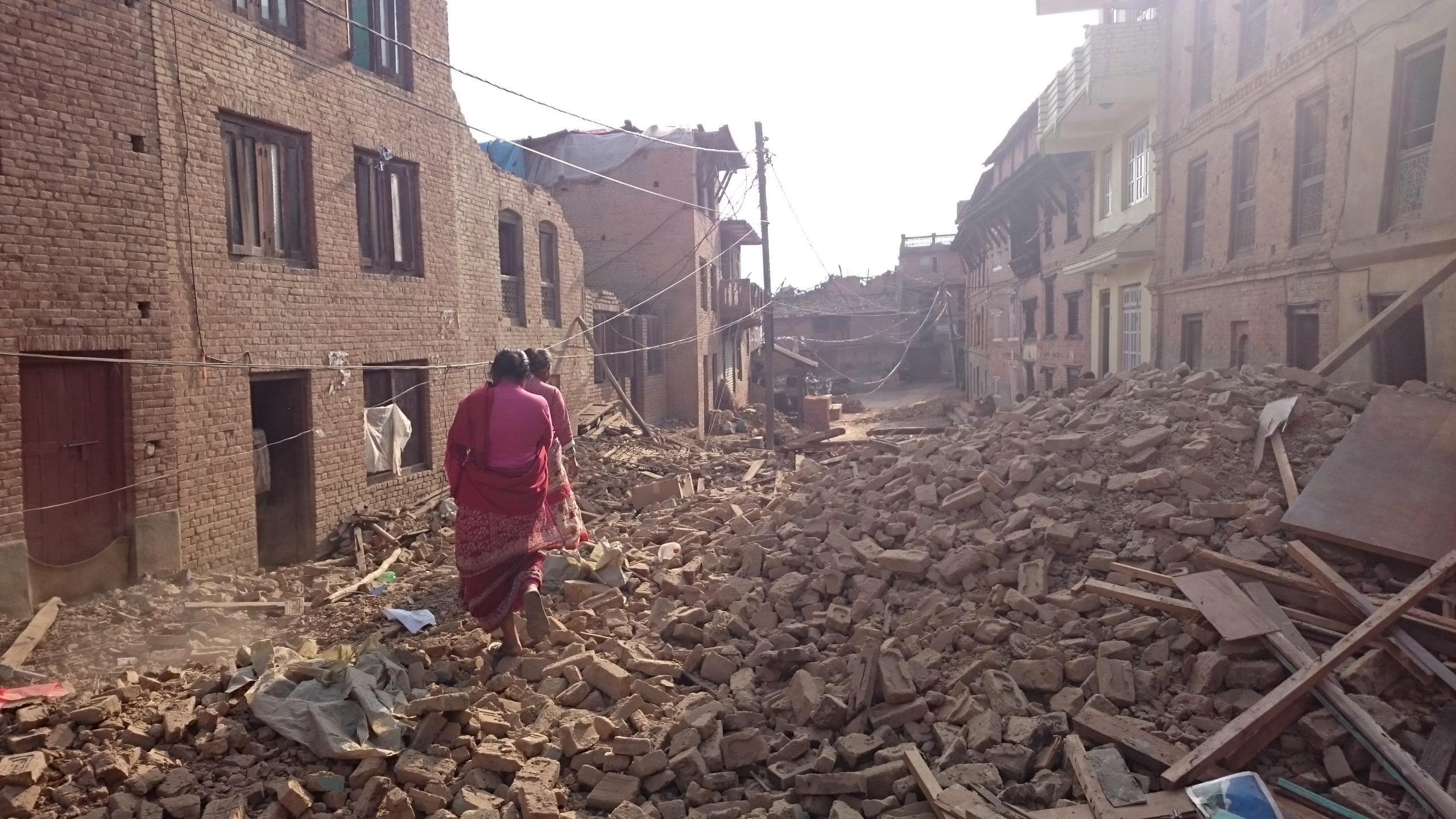 NORCAP Nepal response. Photo credit: Per-Erik Stafanson
