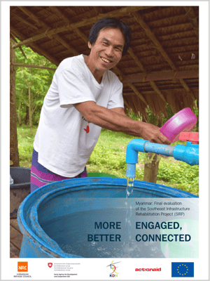 Front page of "More engages, better connected".