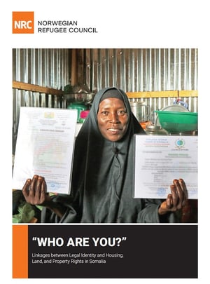 Front page of the report "Who are you?"