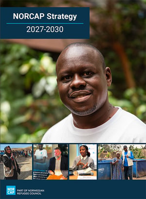 Front page of "NORCAP Strategy 2027-2030".