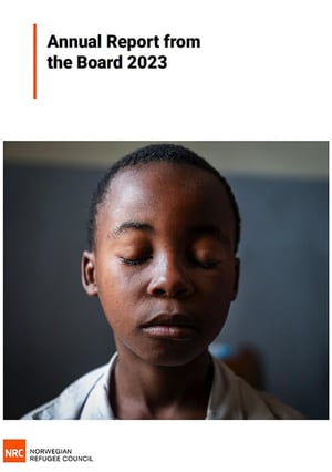 Front page of NRC's "Annual Report from the Board 2023."