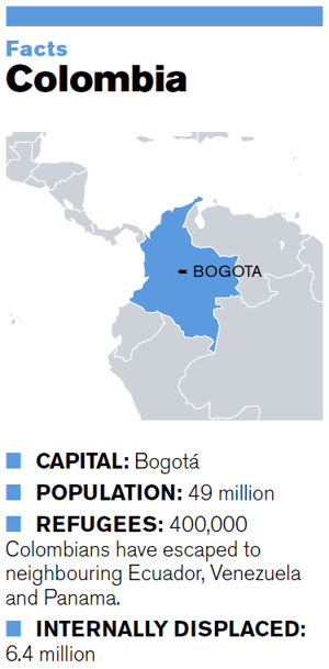 Map of Colombia