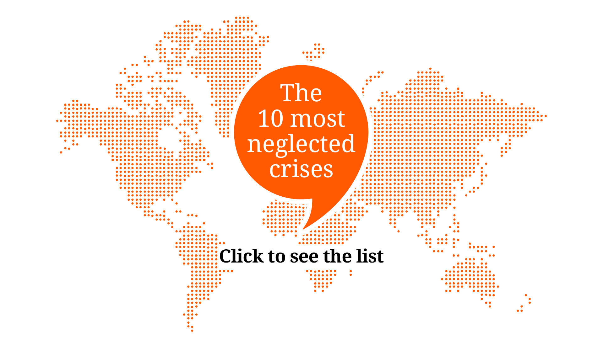 The 10 most neglected displacement crises - click to see the list
