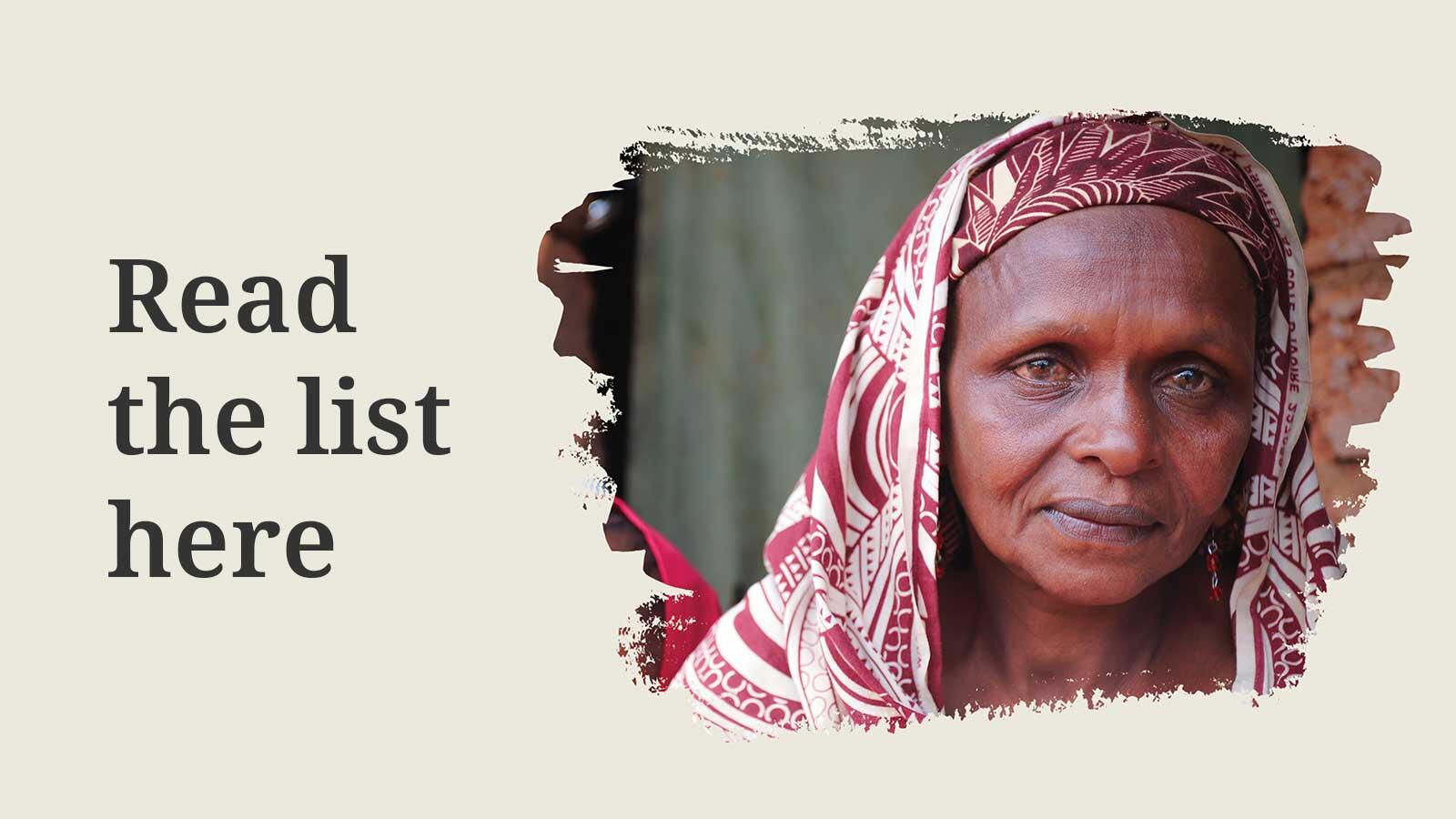 The 10 most neglected displacement crises - click to see the list