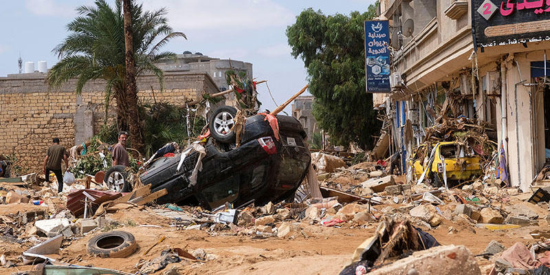 Flooding in Libya