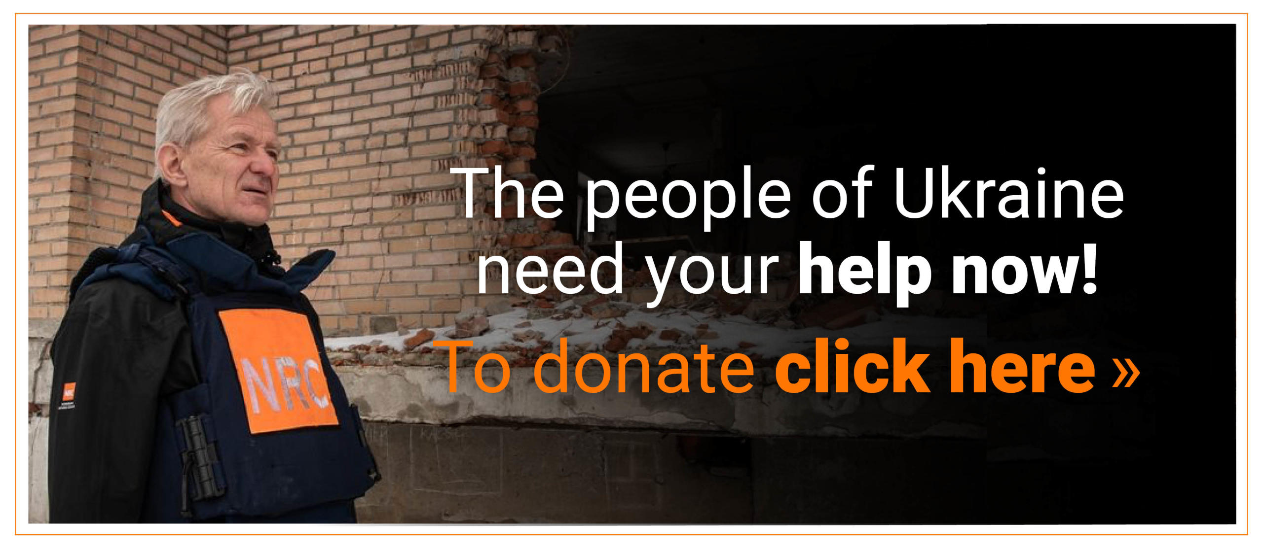 Ukraine: Click here to donate