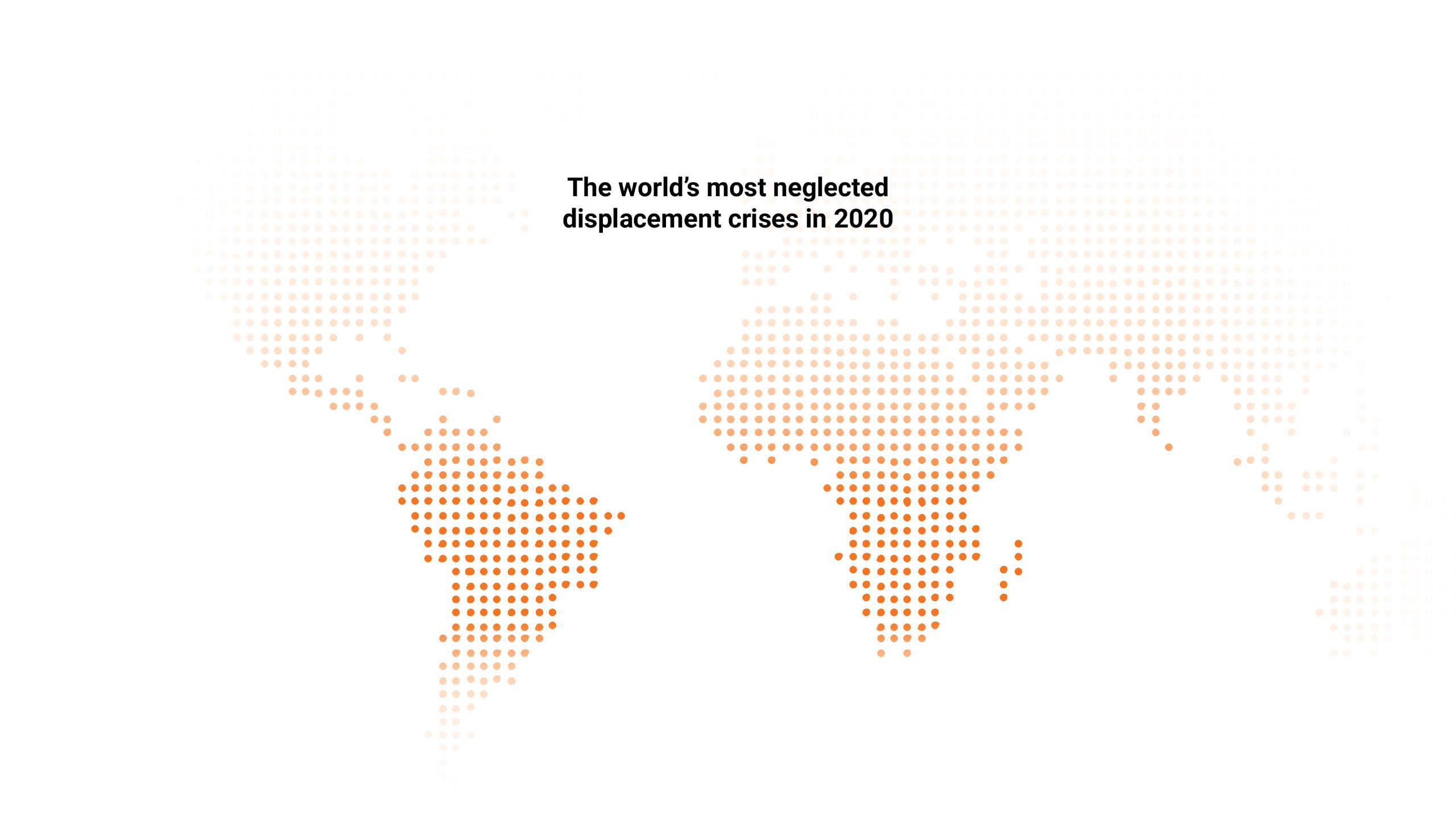 The world's most neglected displacement crises in 2020