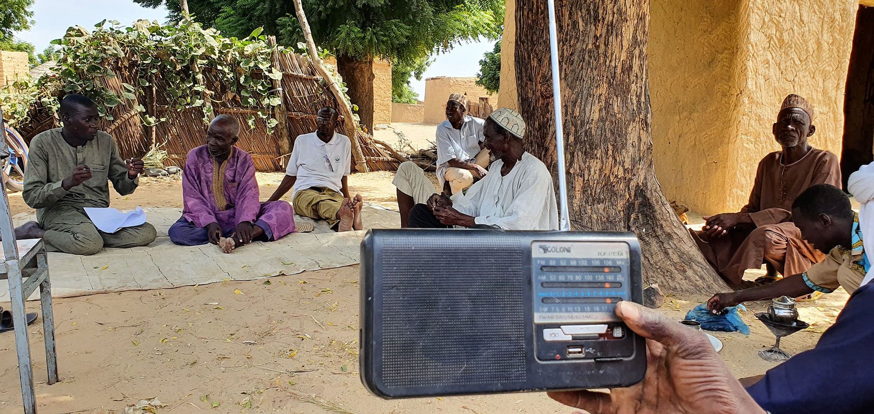 Radio is an affordable communication tool