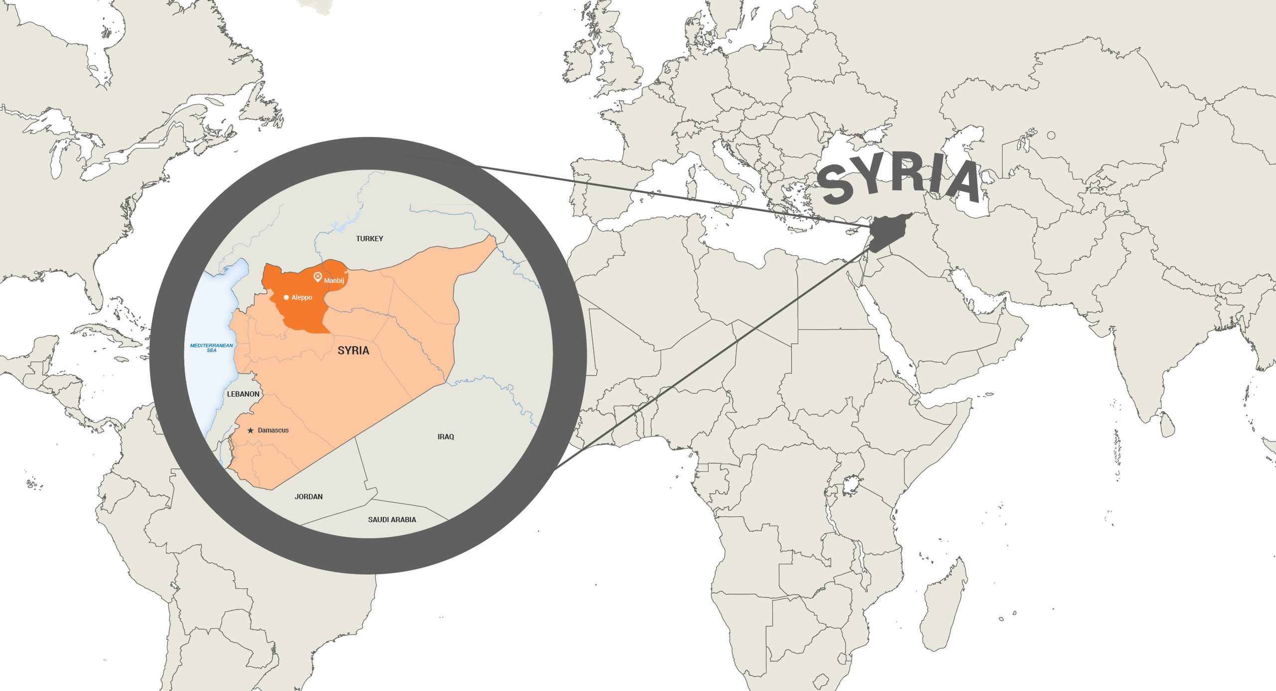 Syria map