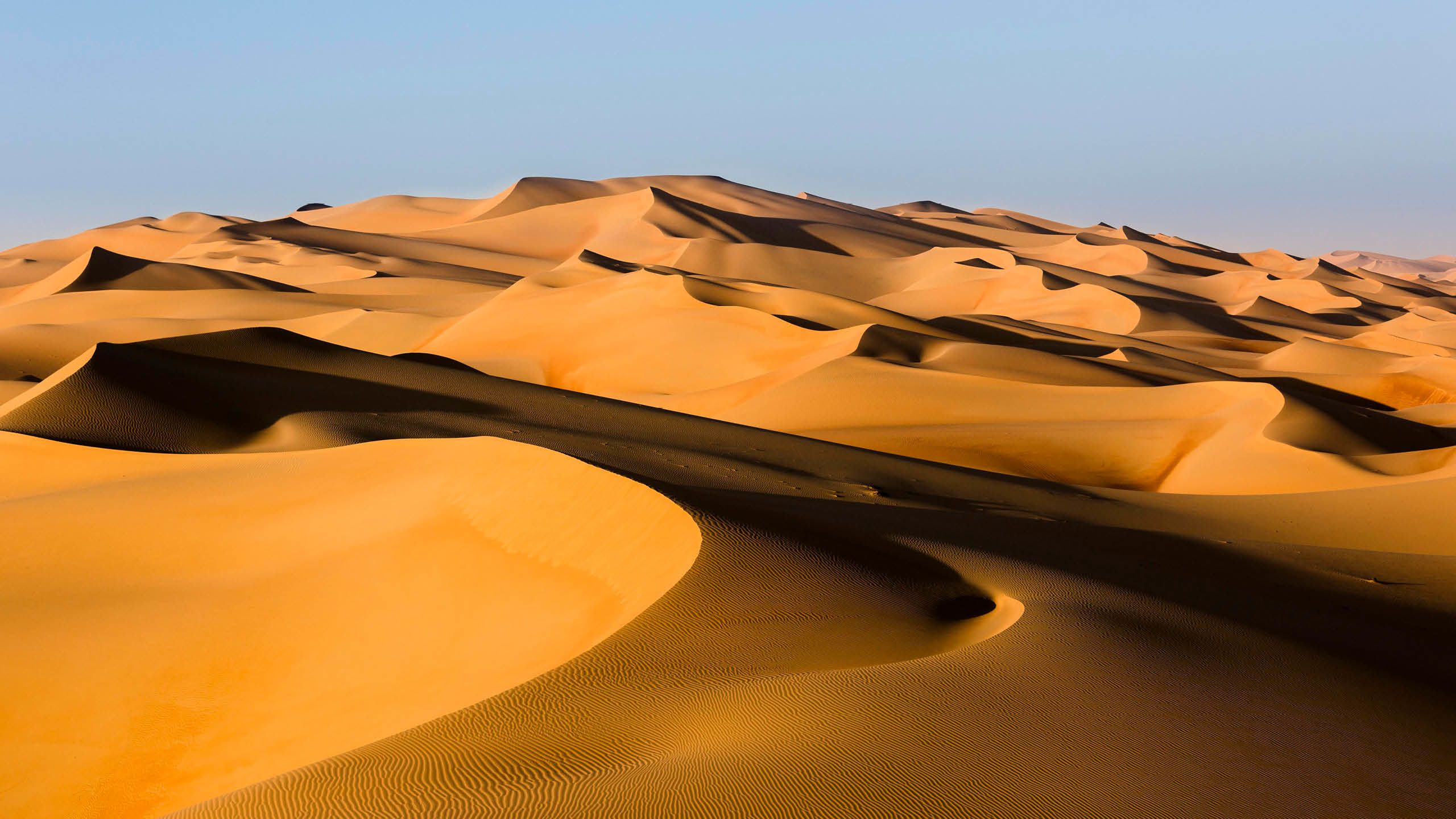 Rub Al-Khali-öknen i Jemen